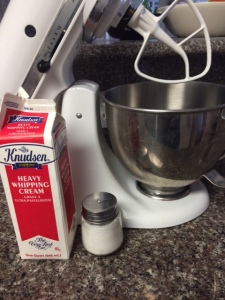 Ingredients for Homemade Butter